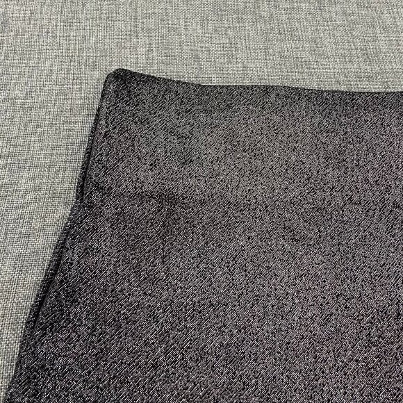 NEW! BCBGeneration Fitted Mini Skirt Medium $48 Elastic waist Metallic Gray - Picture 3 of 13